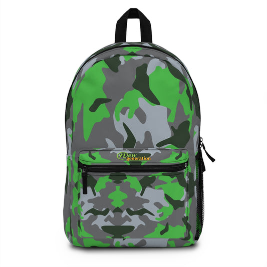 New Generation - Camouflage Themed Backpack - Perfect for Sports & School, Ideal Gift ,Trendy School Bag, Back-to-School Accessory, Unique