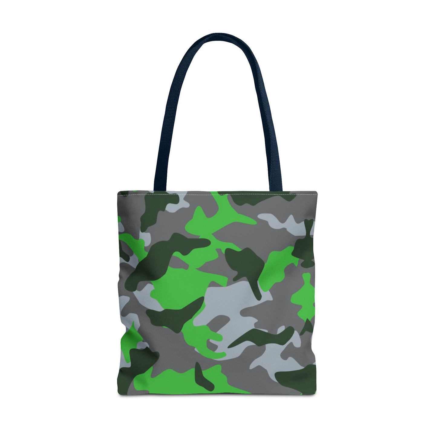 New Generation - Camouflage -Tote Bag Colorful Pattern, Shopping Bag, Gypsy Style Handbag, Festival Tote for Women, Unique Gift Idea 18" × 18'' Navy