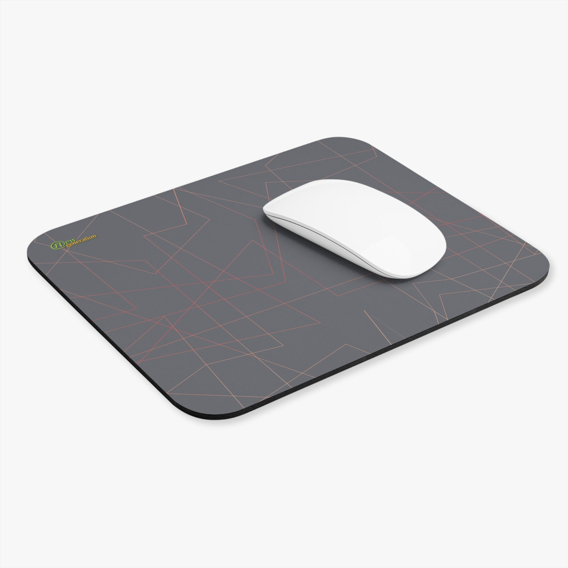New Generation - Sleek Geometric Mouse Pad | Minimalist Desk Accessory for Home Office, Gamer Gift, Work Station Decor, Modern Aesthetic