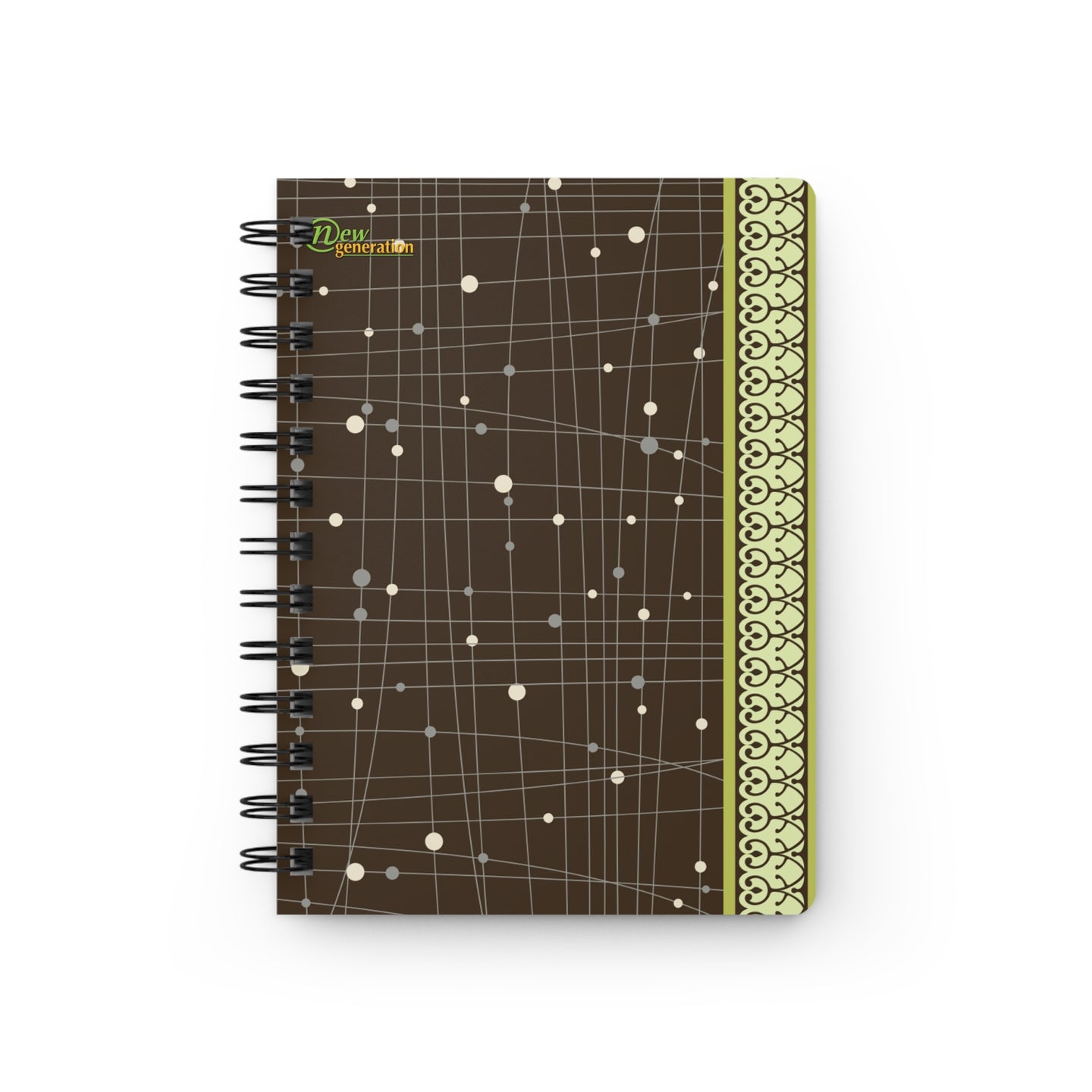 New Generation -  Spiral Bound Journal - 150 Pages Hard Cover Notebook for Writing, Doodling, Bullet Journaling, Sketching, Planner