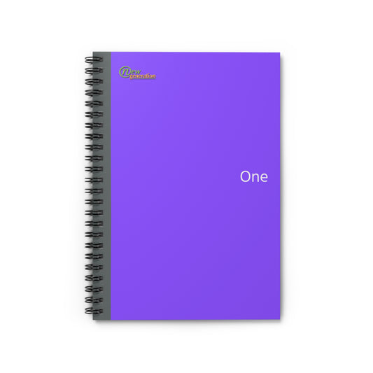 Hard Cover Lined Journal Notebook - Purple notebook Ruled Line, 6x8 inches with 118 pages for Work, School, Home, Daily Planner, One Size