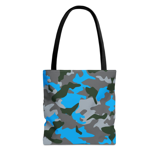New Generation - Camouflage -Tote Bag Colorful Pattern, Shopping Bag, Gypsy Style Handbag, Festival Tote for Women, Unique Gift Idea 13" × 13'' Black