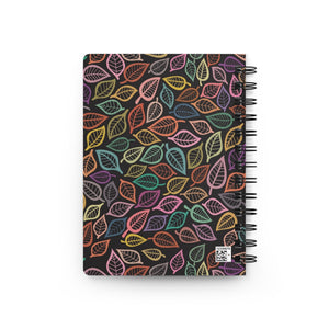New Generation -  Floral - Spiral Bound Journal - 150 Pages Hard Cover Notebook for Writing, Doodling, Bullet Journaling, Sketching, Planner