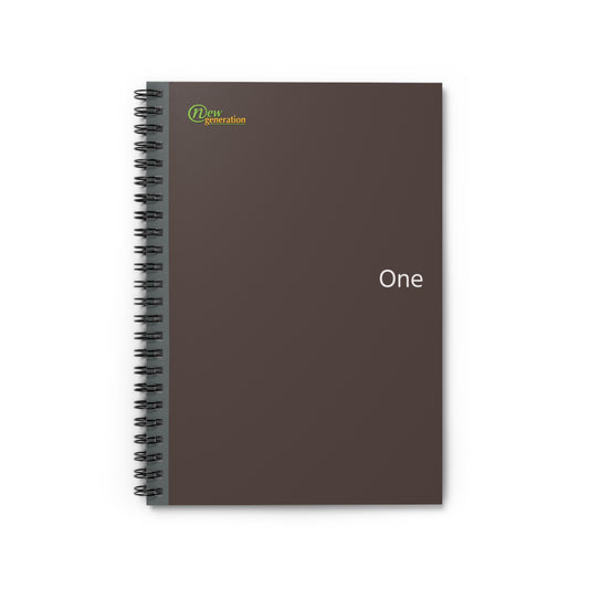 Hard Cover Lined Journal Notebook - Brown notebook Ruled Line, 6x8 inches with 118 pages for Work, School, Home, Daily Planner, One Size
