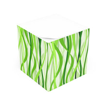 Colorful Pattern Note Cube - Fun Desk Organizer, Office Supplies, Stationery Gift, Note Pad, Home Decor, Write & Remind