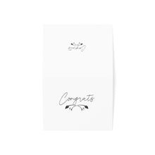 New Generation - Elegant Congrats Greeting Cards Set, Minimalist Congratulations Cards for Weddings, Birthdays, Graduations, 1-50pcs
