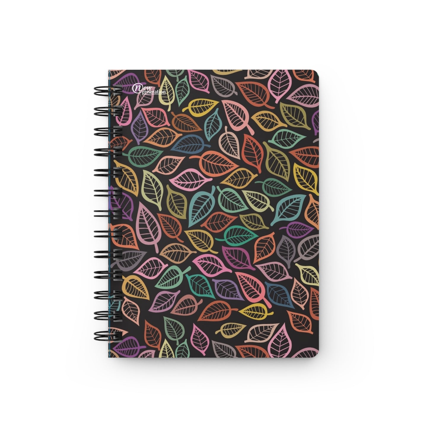 New Generation -  Floral - Spiral Bound Journal - 150 Pages Hard Cover Notebook for Writing, Doodling, Bullet Journaling, Sketching, Planner