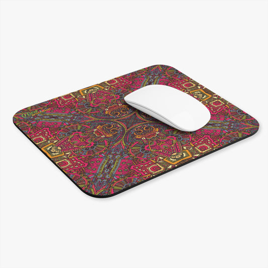 New Generation - Bohemian Mouse Pad, Colorful Desk Accessory, Gift for Students and Professionals, Home Office Decor, Vibrant Design