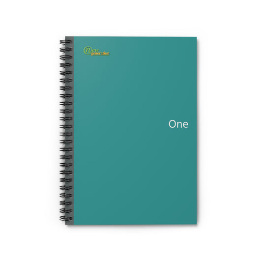 Hard Cover Lined Journal Notebook - Turkiz notebook Ruled Line, 6x8 inches with 118 pages for Work, School, Home, Daily Planner, One Size