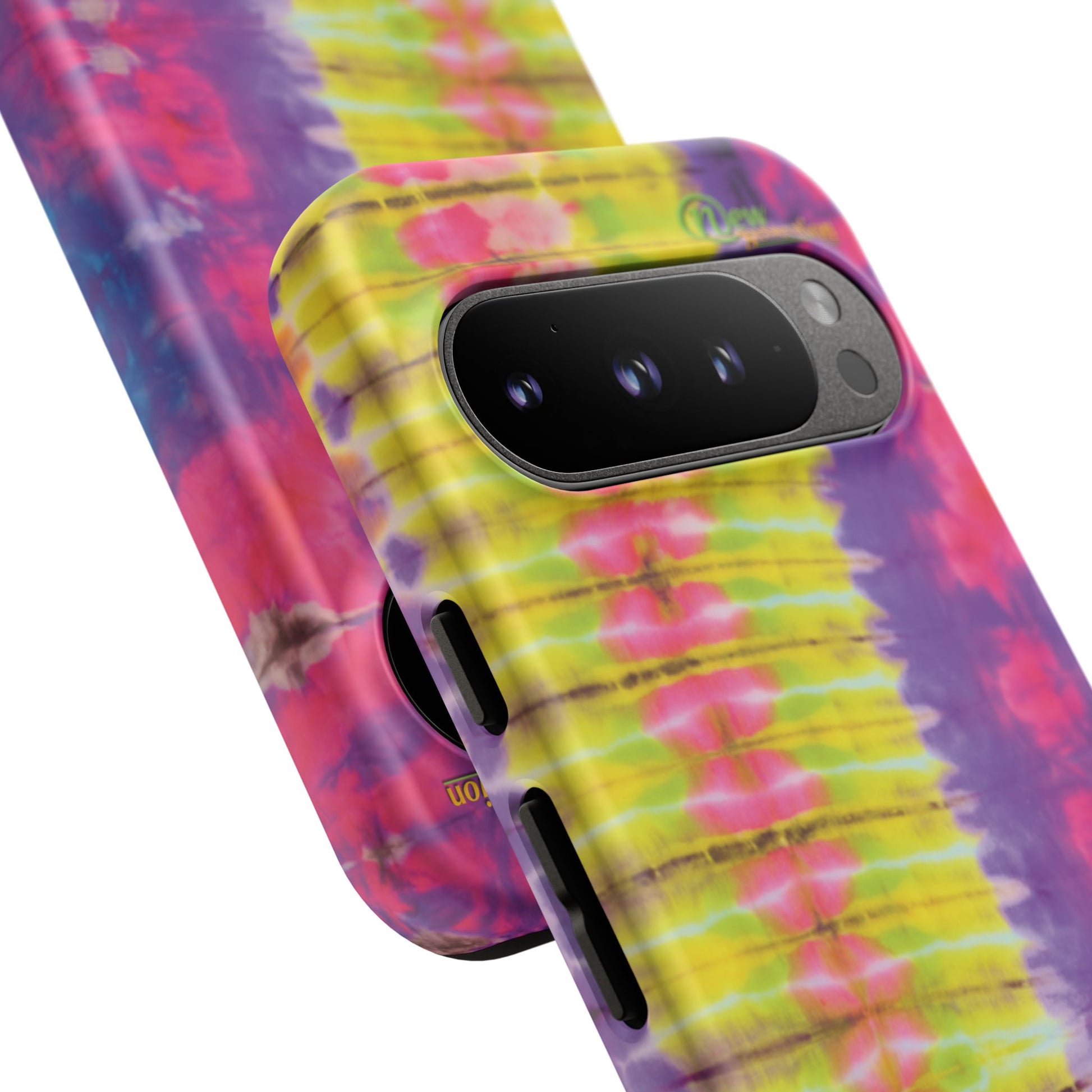 Tie-Dye Phone Case, Colorful Tough Case, Free-Spirited Phone Cover, Gift for Teens, Vibrant Phone Accessory, Funky Style