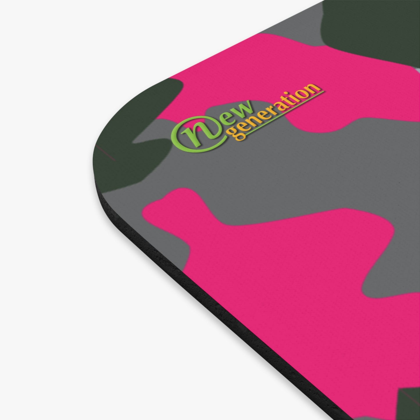 New Generation - Pink Camo Mouse Pad - Stylish Gaming Accessory, Office Décor, Personalized Gift, Unique Desk Art, Perfect for Gamers