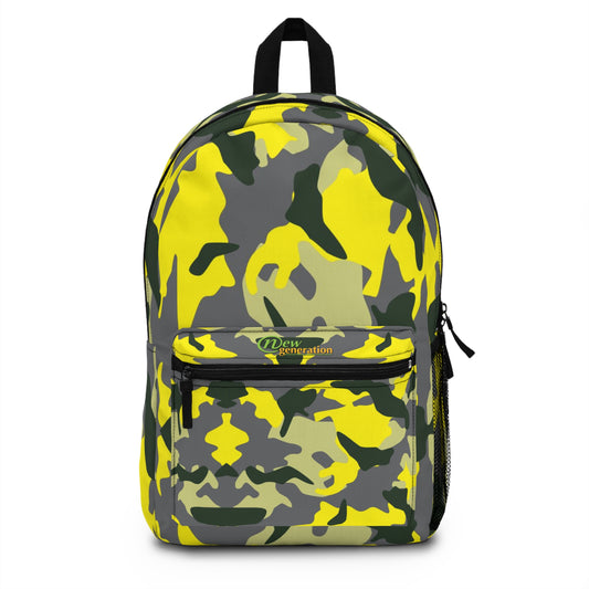 New Generation - Camouflage Themed Backpack - Perfect for Sports & School, Ideal Gift ,Trendy School Bag, Back-to-School Accessory, Unique