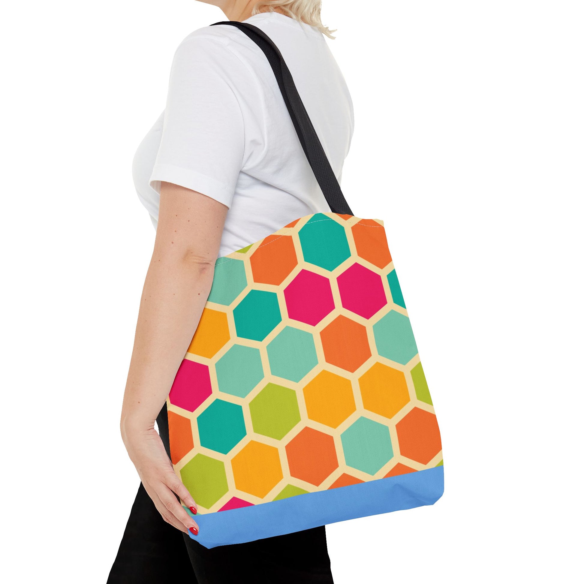 New Generation - Pattern-Tote Bag Colorful Pattern, Shopping Bag, Gypsy Style Handbag, Festival Tote for Women, Unique Gift Idea
