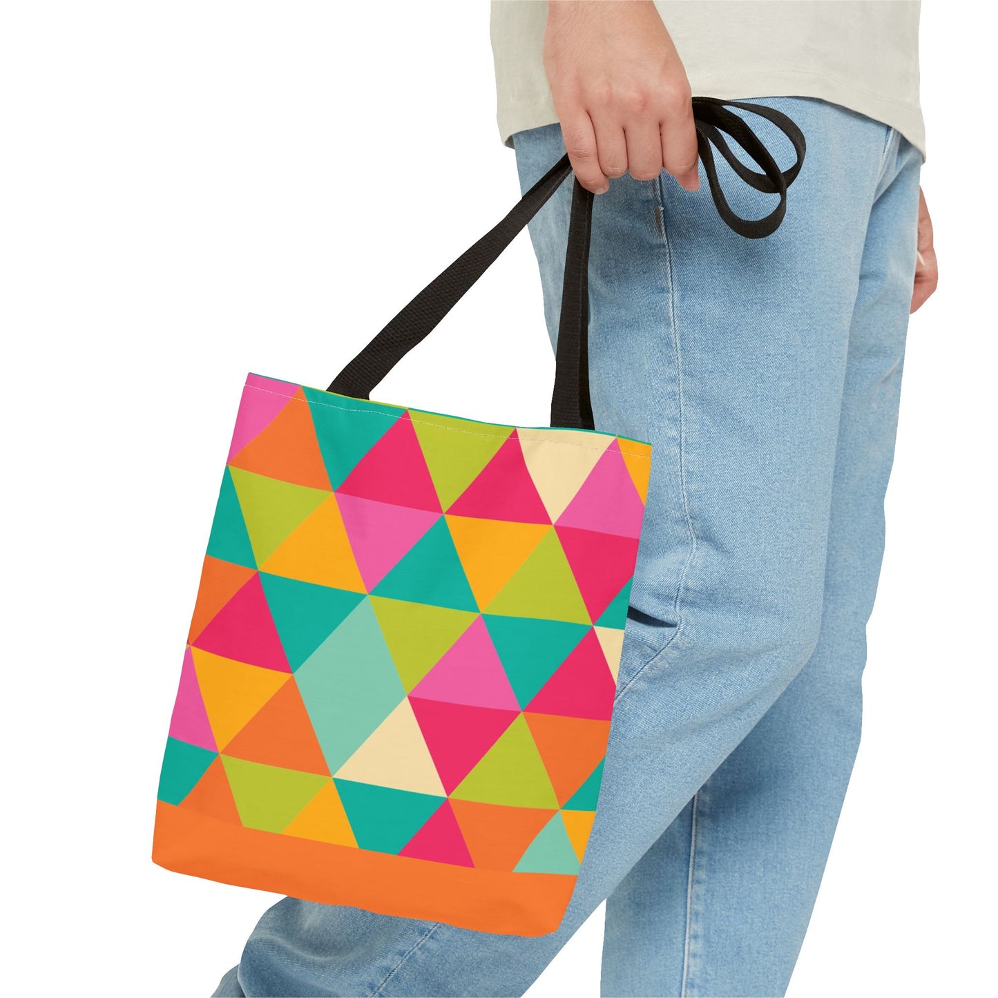 New Generation - Pattern-Tote Bag Colorful Pattern, Shopping Bag, Gypsy Style Handbag, Festival Tote for Women, Unique Gift Idea