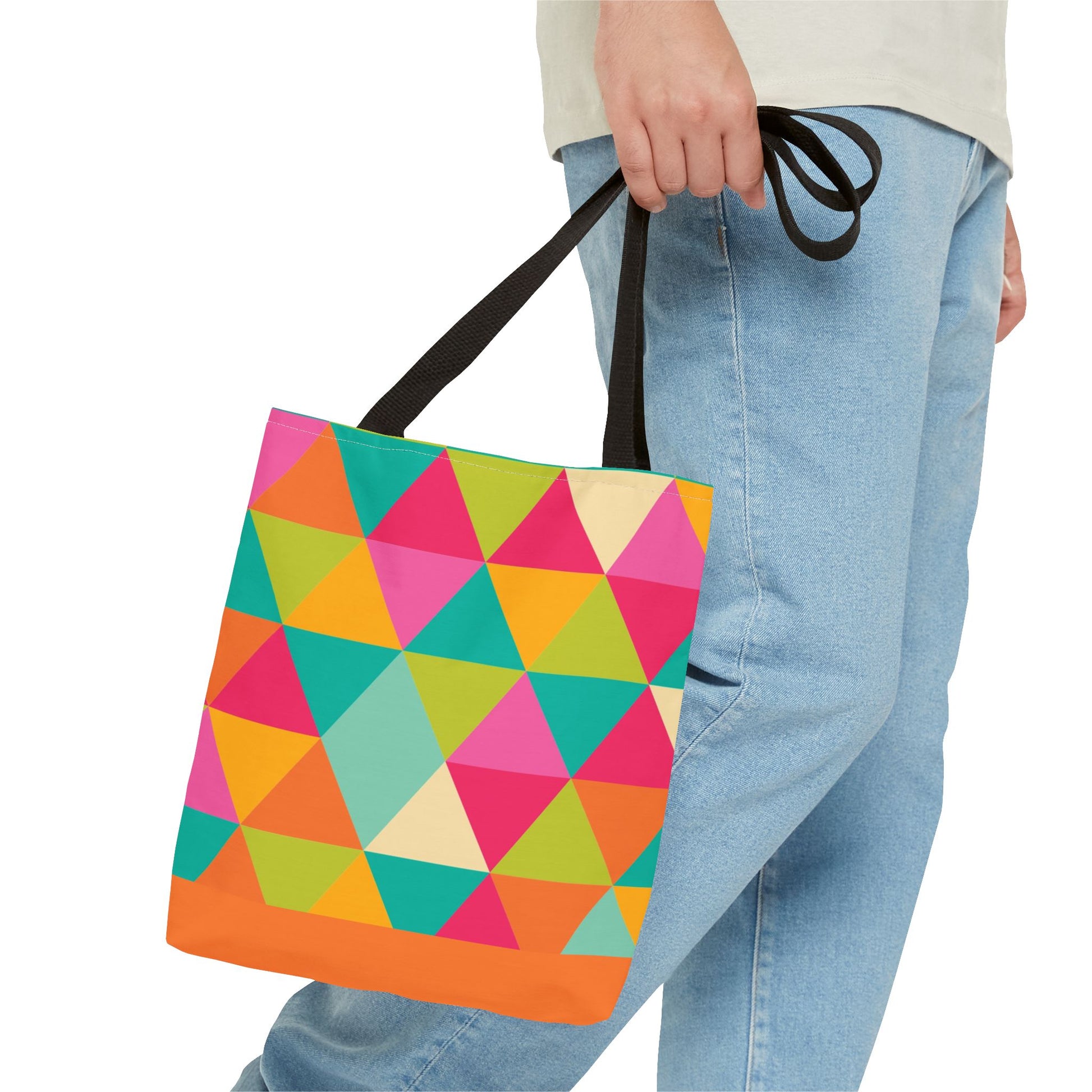 New Generation - Pattern-Tote Bag Colorful Pattern, Shopping Bag, Gypsy Style Handbag, Festival Tote for Women, Unique Gift Idea