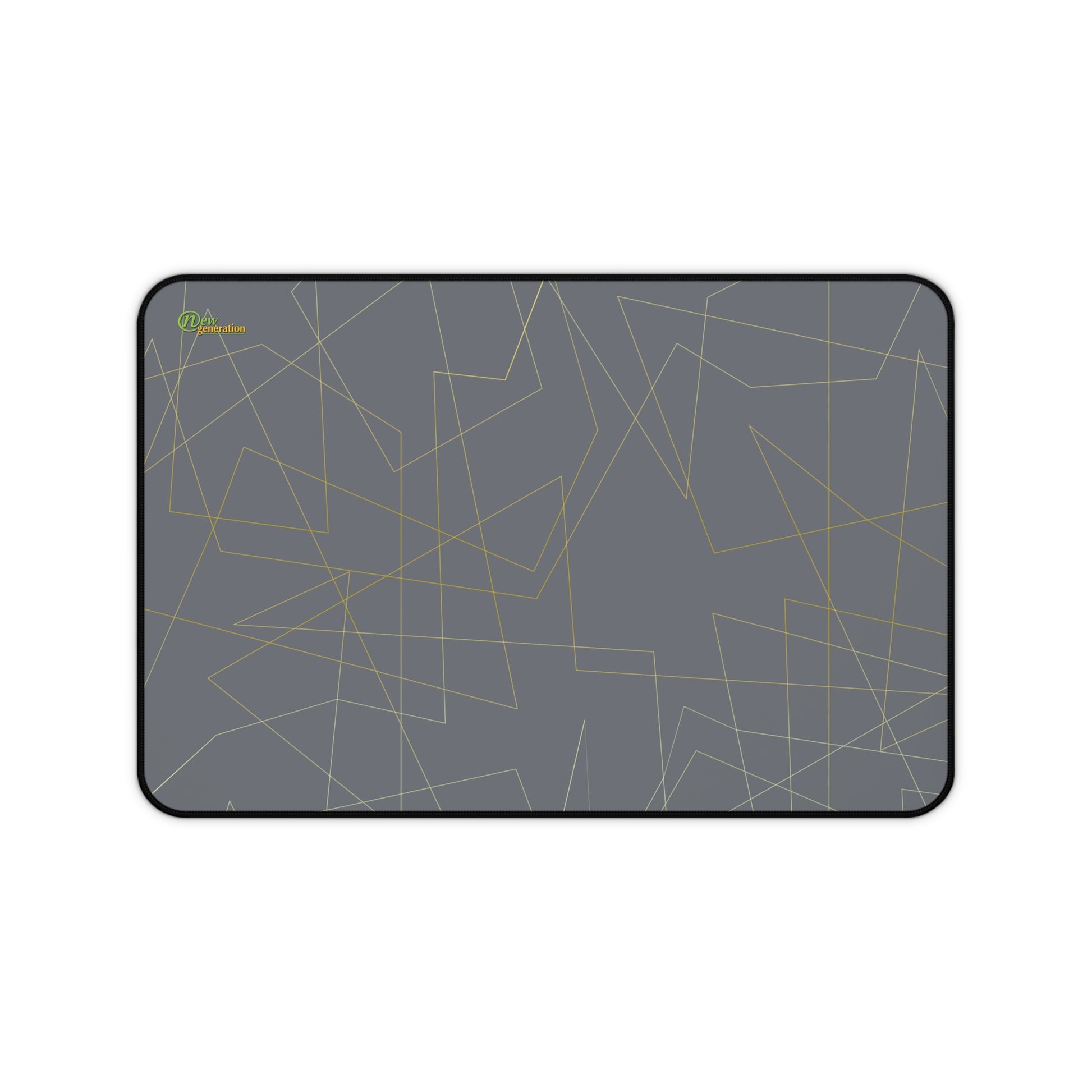 New Generation - Modern Geometric Desk Mat, Ergonomic Office Pad, Elegant Workstation Decor, Minimalist Desk Accessories, Stylish Gaming Mat