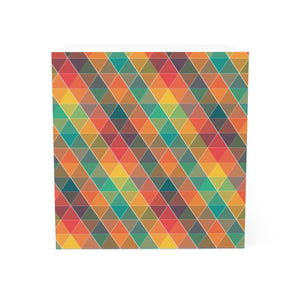 Colorful Pattern Note Cube - Fun Desk Organizer, Office Supplies, Stationery Gift, Note Pad, Home Decor, Write & Remind