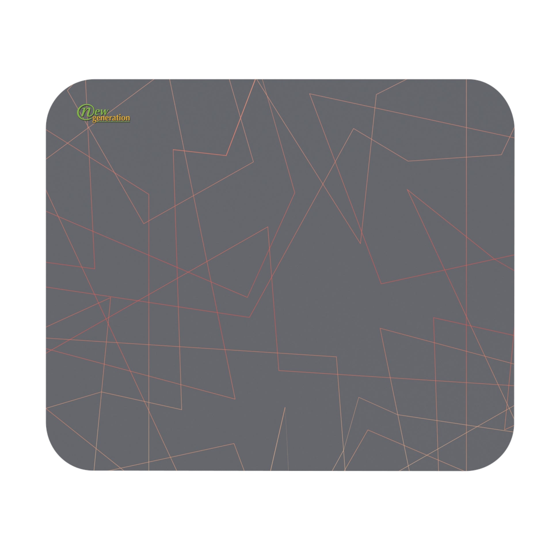 New Generation - Sleek Geometric Mouse Pad | Minimalist Desk Accessory for Home Office, Gamer Gift, Work Station Decor, Modern Aesthetic 9" × 8" Rectangle