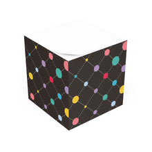 Colorful Polka Note Cube - Fun Desk Organizer, Office Supplies, Stationery Gift, Note Pad, Home Decor, Write & Remind