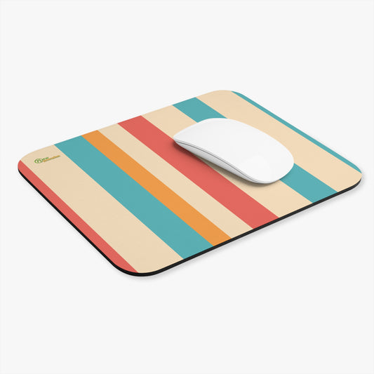 New Generation - Vibrant Striped Mouse Pad - Colorful Desk Accessory, Office Decor, Gift for Gamers, Students, and Creatives