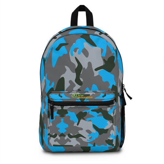 New Generation - Camouflage Themed Backpack - Perfect for Sports & School, Ideal Gift ,Trendy School Bag, Back-to-School Accessory, Unique