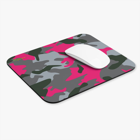 New Generation - Pink Camo Mouse Pad - Stylish Gaming Accessory, Office Décor, Personalized Gift, Unique Desk Art, Perfect for Gamers