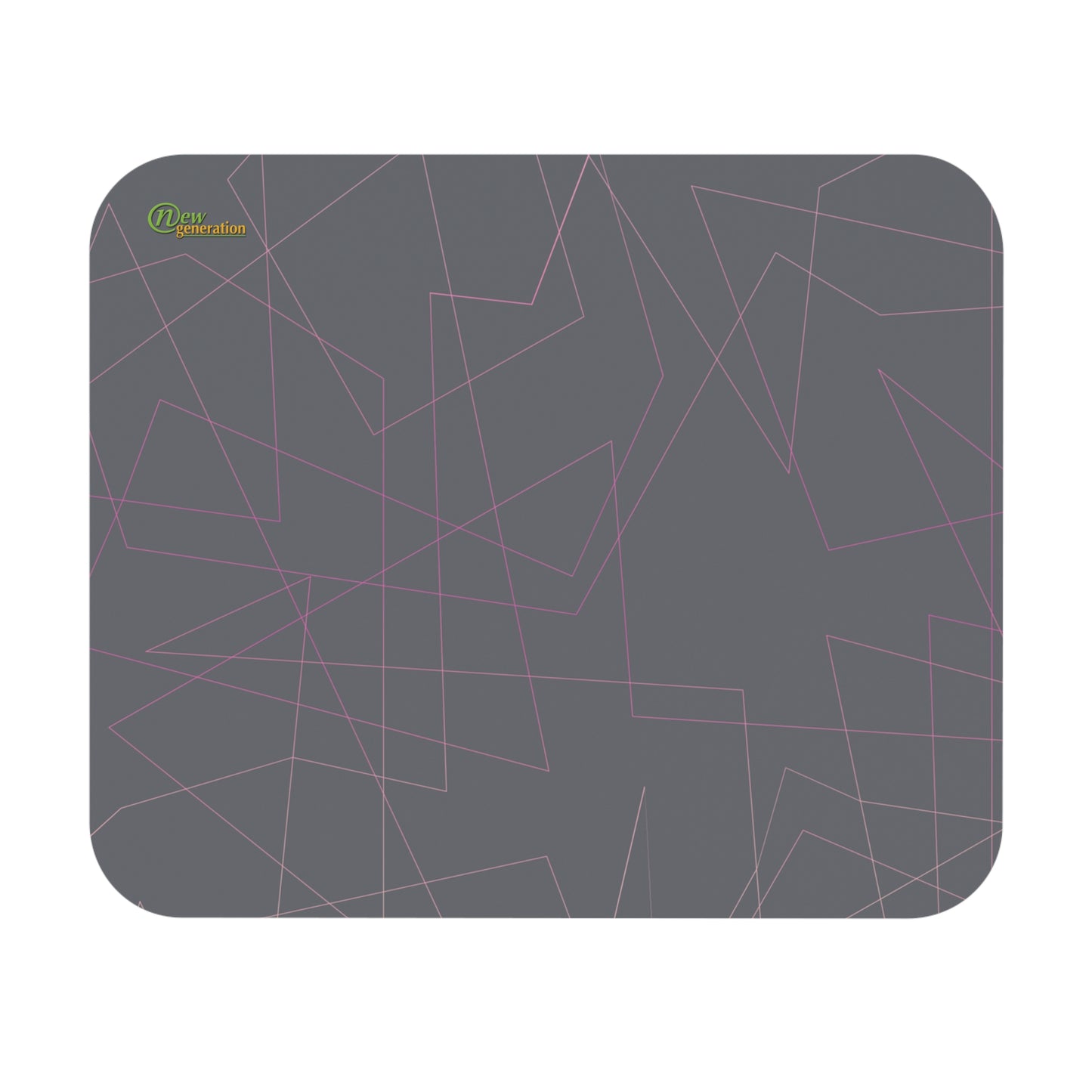 New Generation - Geometric Mouse Pad | Modern Office Decor, Gamer Vibes, Workstation Accessory, Gift for Tech Lovers, Desk Organization