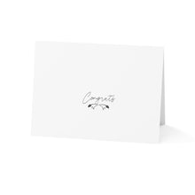 New Generation - Elegant Congrats Greeting Cards Set, Minimalist Congratulations Cards for Weddings, Birthdays, Graduations, 1-50pcs