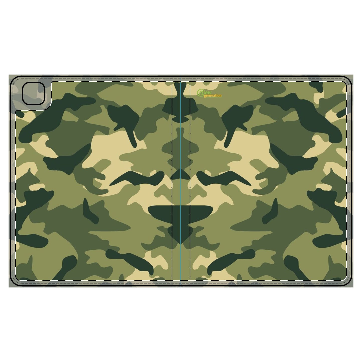 Stylish Camouflage Tablet Folio Case - Perfect for Tech Lovers, Gifts for Him, Outdoor Enthusiasts, and Everyday Use iPad Pro 12.9