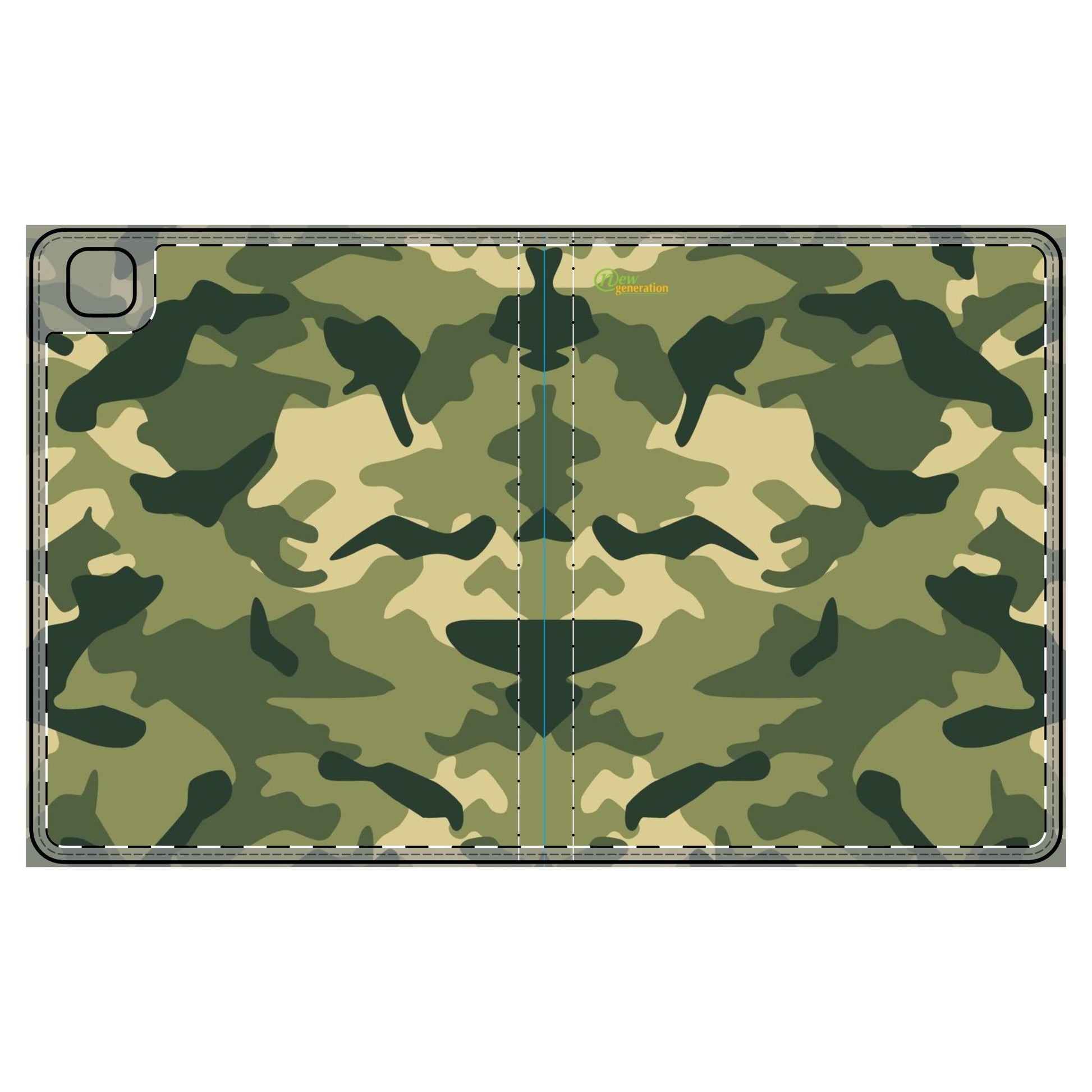 Stylish Camouflage Tablet Folio Case - Perfect for Tech Lovers, Gifts for Him, Outdoor Enthusiasts, and Everyday Use iPad Pro 12.9