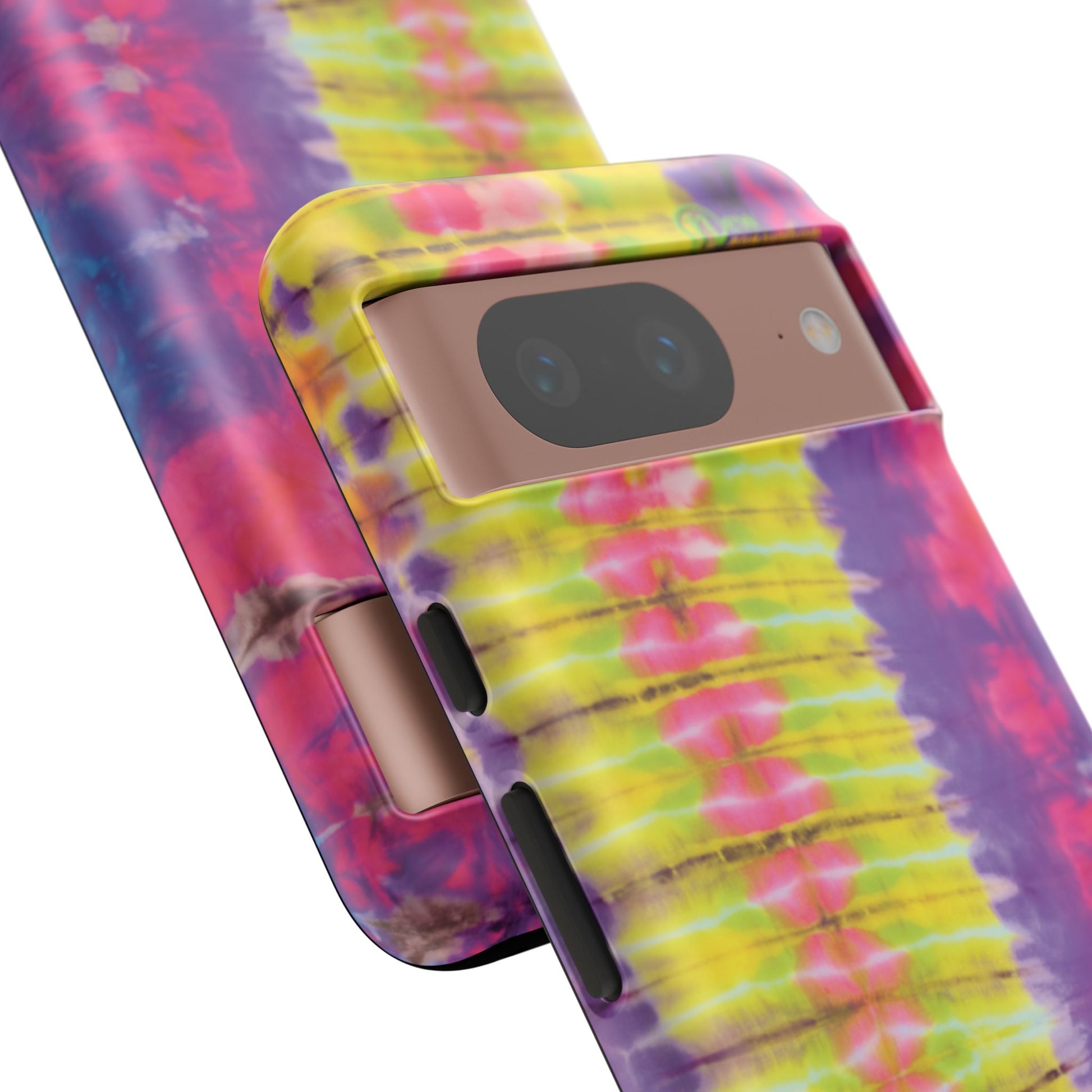 Tie-Dye Phone Case, Colorful Tough Case, Free-Spirited Phone Cover, Gift for Teens, Vibrant Phone Accessory, Funky Style