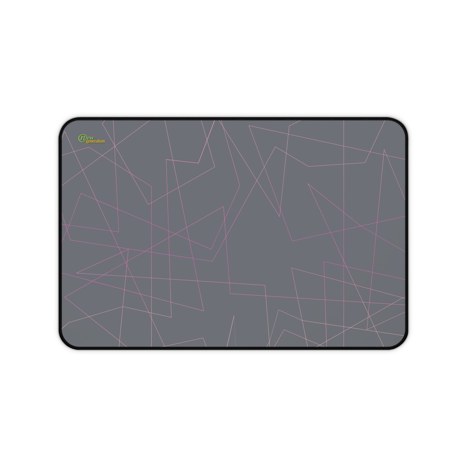 New Generation - Modern Geometric Desk Mat, Stylish Office Accessories, Elegant Mouse Pad, Minimalist Desk Decor, Gift for Home Office