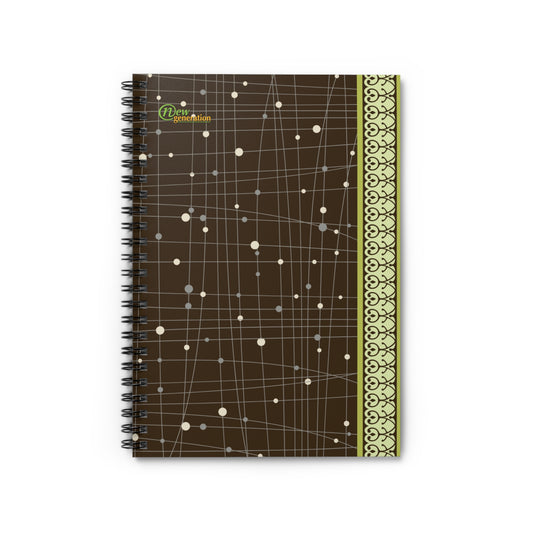 Hard Cover Lined Journal Notebook - Decorative notebook Ruled Line, 6x8 inches with 118 pages for Work , home , Daily Planner, One Size
