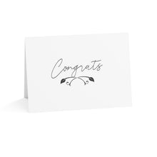 New Generation - Elegant Congrats Greeting Cards Set, Minimalist Congratulations Cards for Weddings, Birthdays, Graduations, 1-50pcs