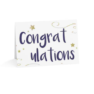 New Generation - Elegant Congrats Greeting Cards Set, Minimalist Congratulations Cards for Weddings, Birthdays, Graduations, 1-50pcs
