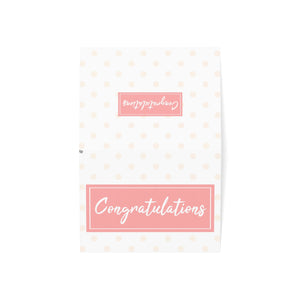 New Generation - Congratulations Greeting Cards Set, Perfect for Weddings, Graduations, Anniversaries, Birthdays, Thank You Notes