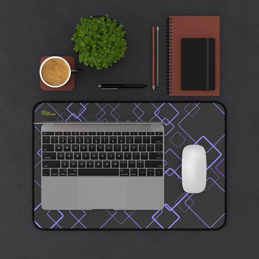 New Generation - Modern Geometric Desk Mat for Workspace, Office Decor, Gamer Mouse Pad, Gift for Him/Her, Stylish Desk Accessories 12" × 18"