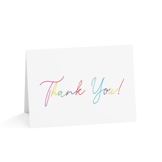 New Generation - Thank You Greeting Cards, Celebrate Achievements, Party Invites, Artistic Stationery, Joyful Occasions 4.9" x 3.5" (Horizontal) Coated (both sides) 1 pc