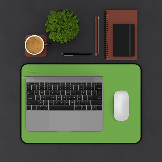 New Generation - Ligth Green Color Desk Mat , Desk Decor, for Home or Office , Waterproof Desk Writing Mat, Large Desk Blotter Protector . 12" × 18"