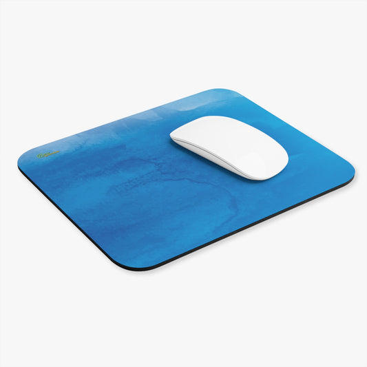 New Generation - Watercolor Blue Mouse Pad, Office Accessories, Gamer Gift, Desk Decor, Personalized Mouse Mat, Student Supplies