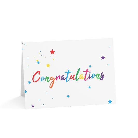 New Generation - Congratulations Greeting Cards, Celebrate Achievements, Party Invites, Artistic Stationery, Joyful Occasions 4.9" x 3.5" (Horizontal) Coated (both sides) 1 pc