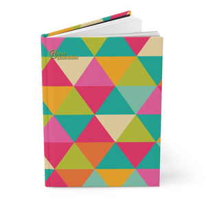 New Generation - Bright Pattern Notebook, Nature Lover Writers Gift for Any Occasion, Diary Sketchbook, journal ,notes , hard cover