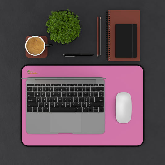 New Generation - Ligth Pink Color Desk Mat , Desk Decor for Home or Office , Waterproof Desk Writing Mat, Large Desk Blotter Protector . 12" × 18"