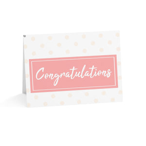 New Generation - Congratulations Greeting Cards Set, Perfect for Weddings, Graduations, Anniversaries, Birthdays, Thank You Notes