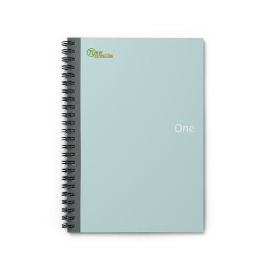 Hard Cover Lined Journal Notebook - Pastel Blue notebook Ruled Line, 6x8 inches with 118 pages for Work, School, Home, Daily Planner, One Size