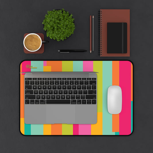 New Generation - Colorful Desk Mat - Office Decor, Waterproof Mouse Pad, Home Office Accessory, Unique Gift for Students, Creative Workspace 12" × 18"