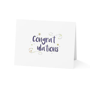 New Generation - Elegant Congrats Greeting Cards Set, Minimalist Congratulations Cards for Weddings, Birthdays, Graduations, 1-50pcs