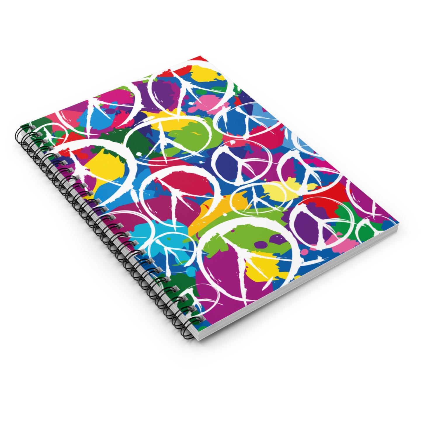 Hard Cover Lined Journal Notebook  - Designed notebook Ruled Line, 6x8 inches with 118 pages for Work, School, Home, Daily Planner,