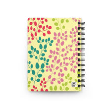 New Generation -  Floral - Spiral Bound Journal - 150 Pages Hard Cover Notebook for Writing, Doodling, Bullet Journaling, Sketching, Planner