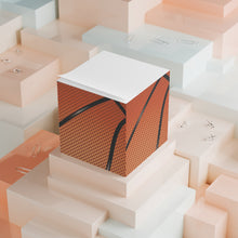 Colorful Basketball Note Cube - Fun Desk Organizer, Office Supplies, Stationery Gift, Note Pad, Home Decor, Write & Remind